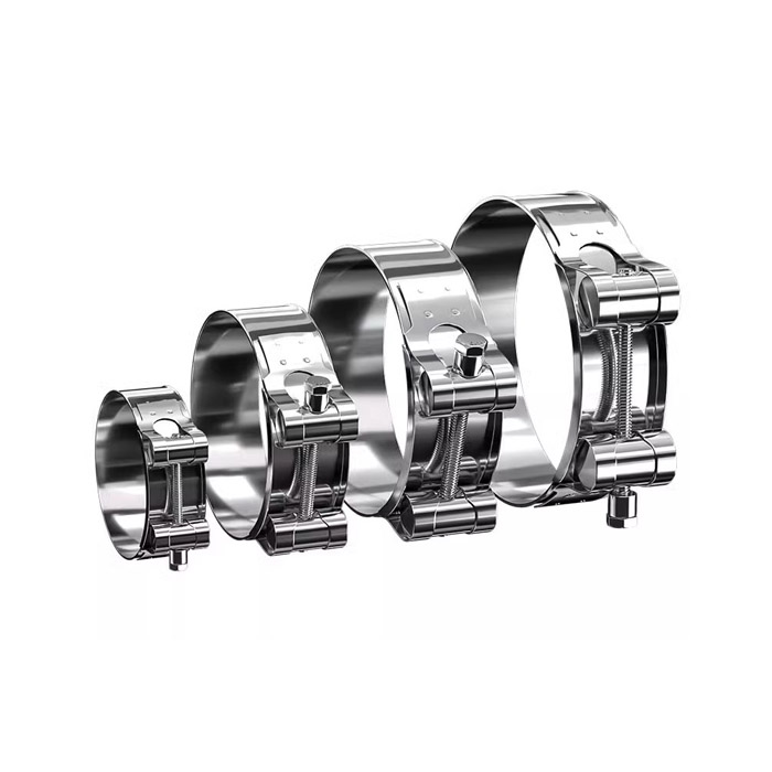 Chinese factory Clamps heavy duty hose clamp SS201/SS304 hose clamp
